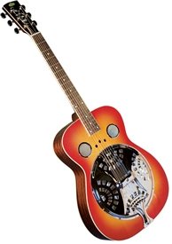 Regal RD-40CH Dobro Resonator Guitar - Cherry Roundneck