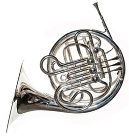 RS Berkeley FR806 Artist Series Silver Plated Double French Horn with Custom Case