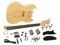 Saga SG-10 Do It Yourself SG Style Build Your Own Guitar Kit - Builders Package