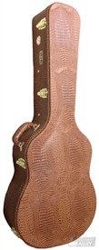 Stone Case Company ST-DAG Deluxe Alligator Archtop Hardshell Guitar Case - Dreadnought