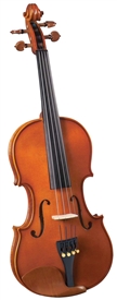 Cremona SV-140 Premier Novice Violin Flamed Back Outfit w/ Case and Bow 1/2, 1/4, 1/10, 1/16