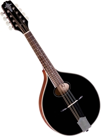 Trinity College TM-250B Black Celtic Mandolin w/ Hard Case