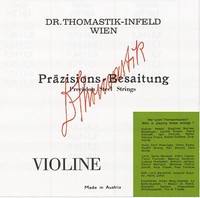 Thomastik-Infeld Precision Steel Core 4/4 Violin String Set