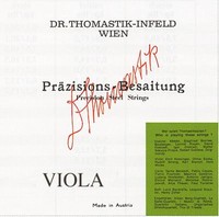 Thomastik-Infeld Precision Steel Core Viola String Set