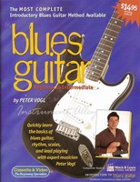 Watch and Learn Blues Guitar Lessons Instructional Book with Audio CD