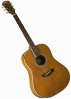 Washburn WSJ124K Southern Jumbo Acustic Guitar w/ Hard Case