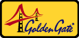 Golden Gate M-135 Monteleone Cast Mandolin Tailpiece - Nickel/Brass